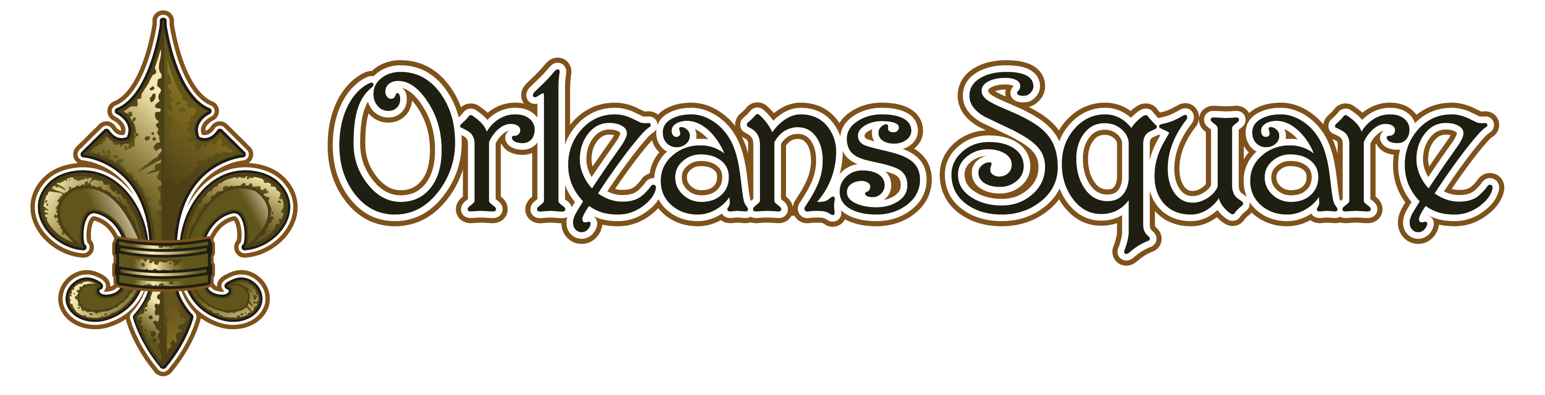 The image is a logo for a company named Orleans Square Apartment Homes.